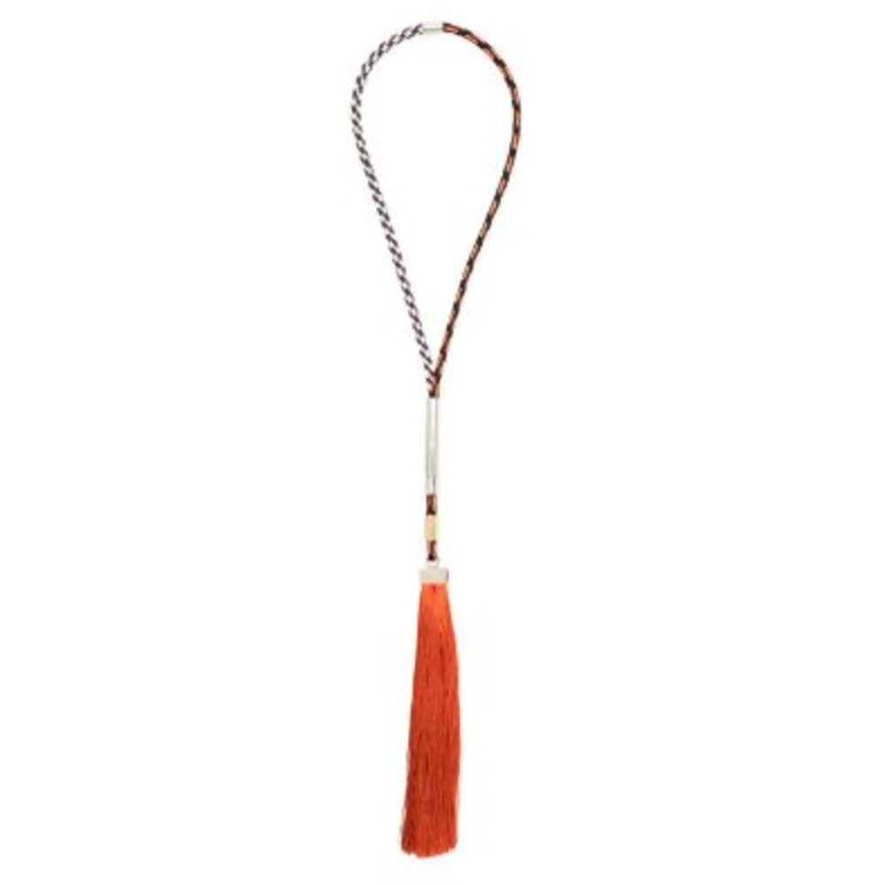 Cord Necklace in Fantasy Print Red
