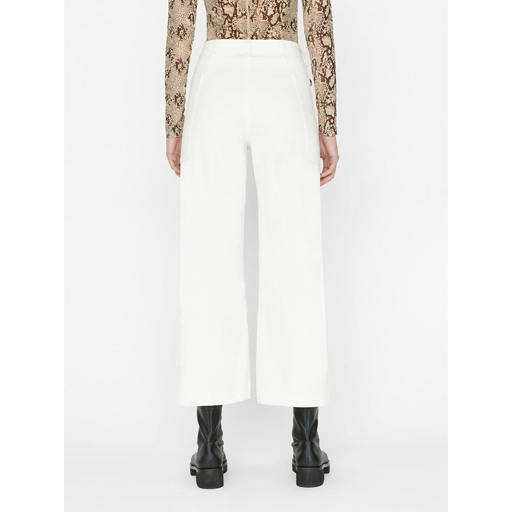 Oversized Pocket Utility Pant in Blanc