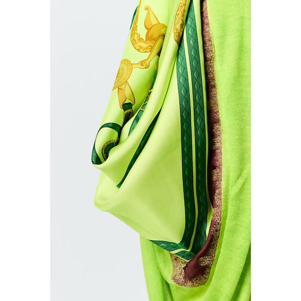 One of a Kind Foulard Scarf in Citronella