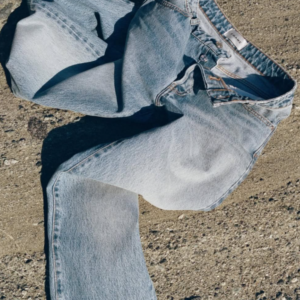 HOW TO STYLE WIDE LEG DENIM SHOP FRAME AT RIADA CONCEPT DESIGNER FASHION BOUTIQUE IN STORE AND ONLINE WOOLLAHRA, SYDNEY