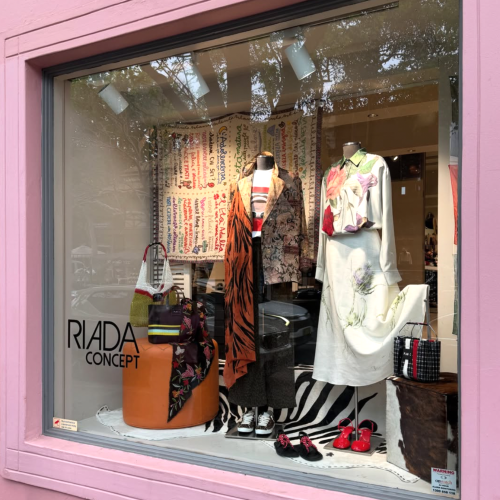 Where to Shop Italian Designer Fashion in Sydney, Riada concept International designer fashion boutique in store and online , Woollahra, Sydney