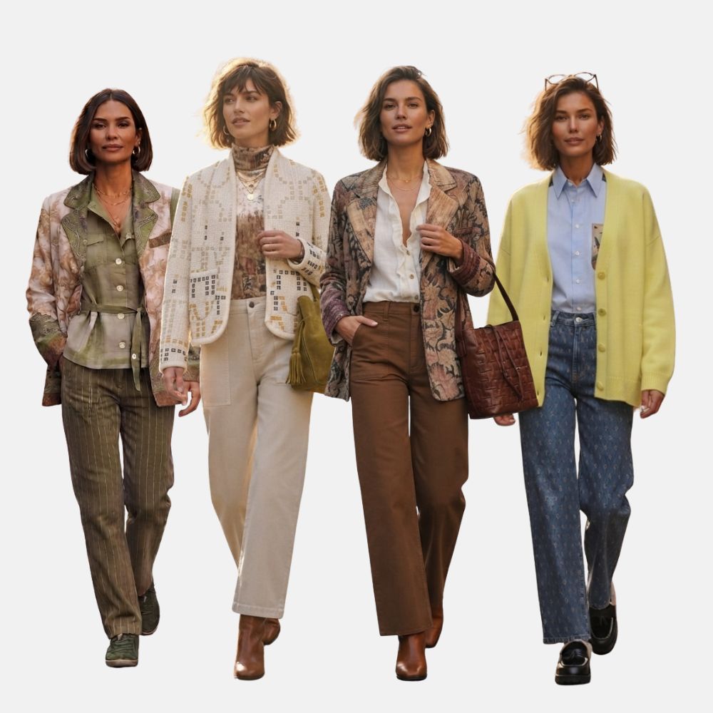 How to style coloured pants, denim at Riada Concept International designer fashion boutique Woollahra, Sydney