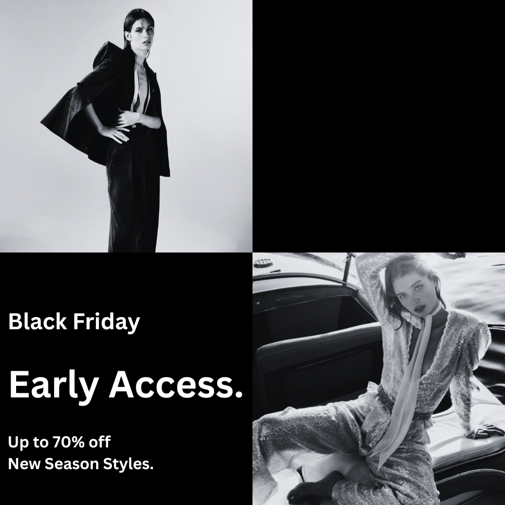 Designer Black Friday Sale in store and online at Riada Concept Woollahra, Sydney