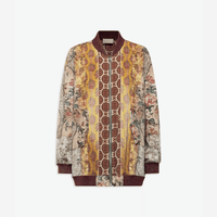 Pierre-Louis Mascia Dydox Virgin Wool Bomber Jacket in Multicolour Baroque Floral Print PIERRE LOUIS MASCIA designer fashion online or in-store at Riada Concept, Sydney’s high-end fashion boutique in Australia.