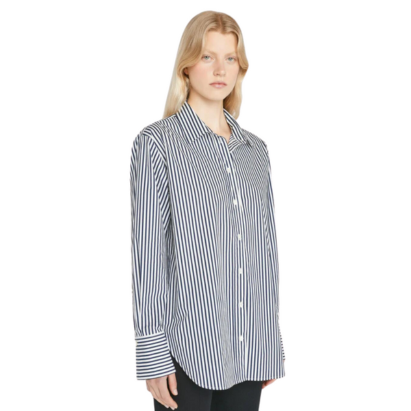 The Oversized Shirt in Blanc Multi