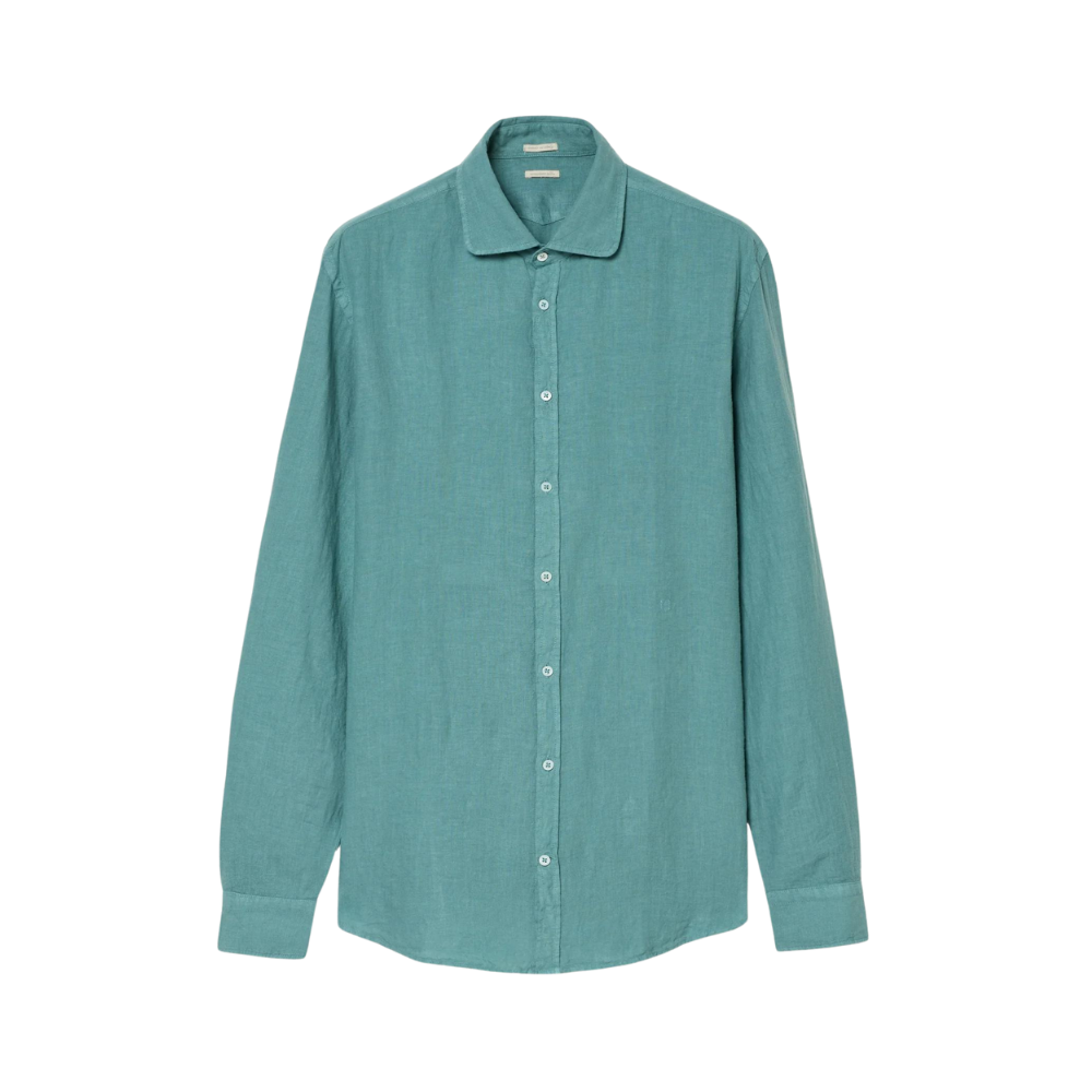 Canary  Linen Shirt in polvere