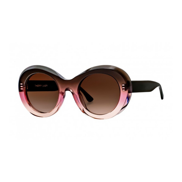 Pulpy sunglasses in Gradient brown and pink