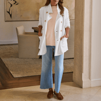 Frank & Eileen Galway Wide-Leg Jean in Faded Blue – International designer fashion boutique Australia Riada Concept Woollahra