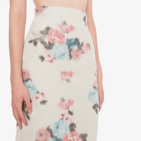Philosophy di Lorenzo Serafini Philosophy Floral Taffeta Pencil Skirt, international luxury fashion brands available at Riada Concept Woollahra, Sydney Australia and online