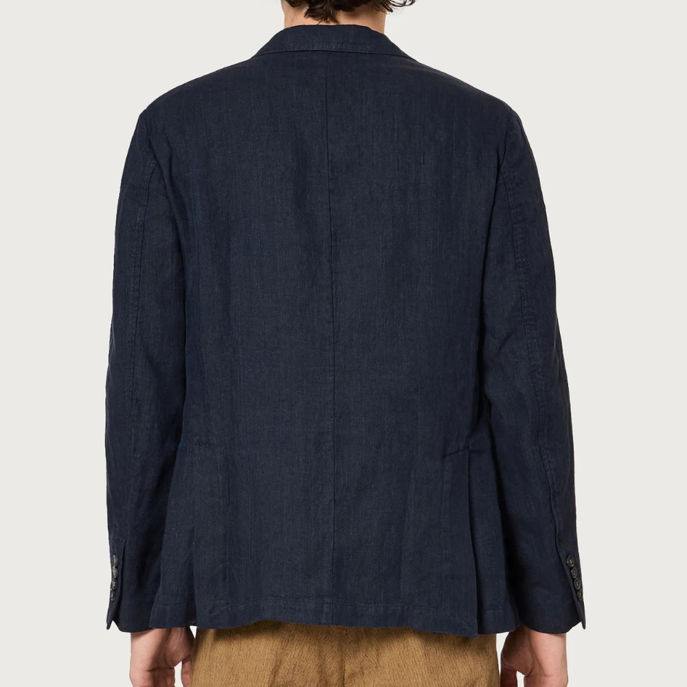 Benetti Linen Jacket in blu