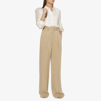 Alberta Ferretti Fluid Voluminous Sleeve Shirt in Ivory Alberta Ferretti Australia Stockist Australia Online Riada Concept Luxury Fashion Boutique