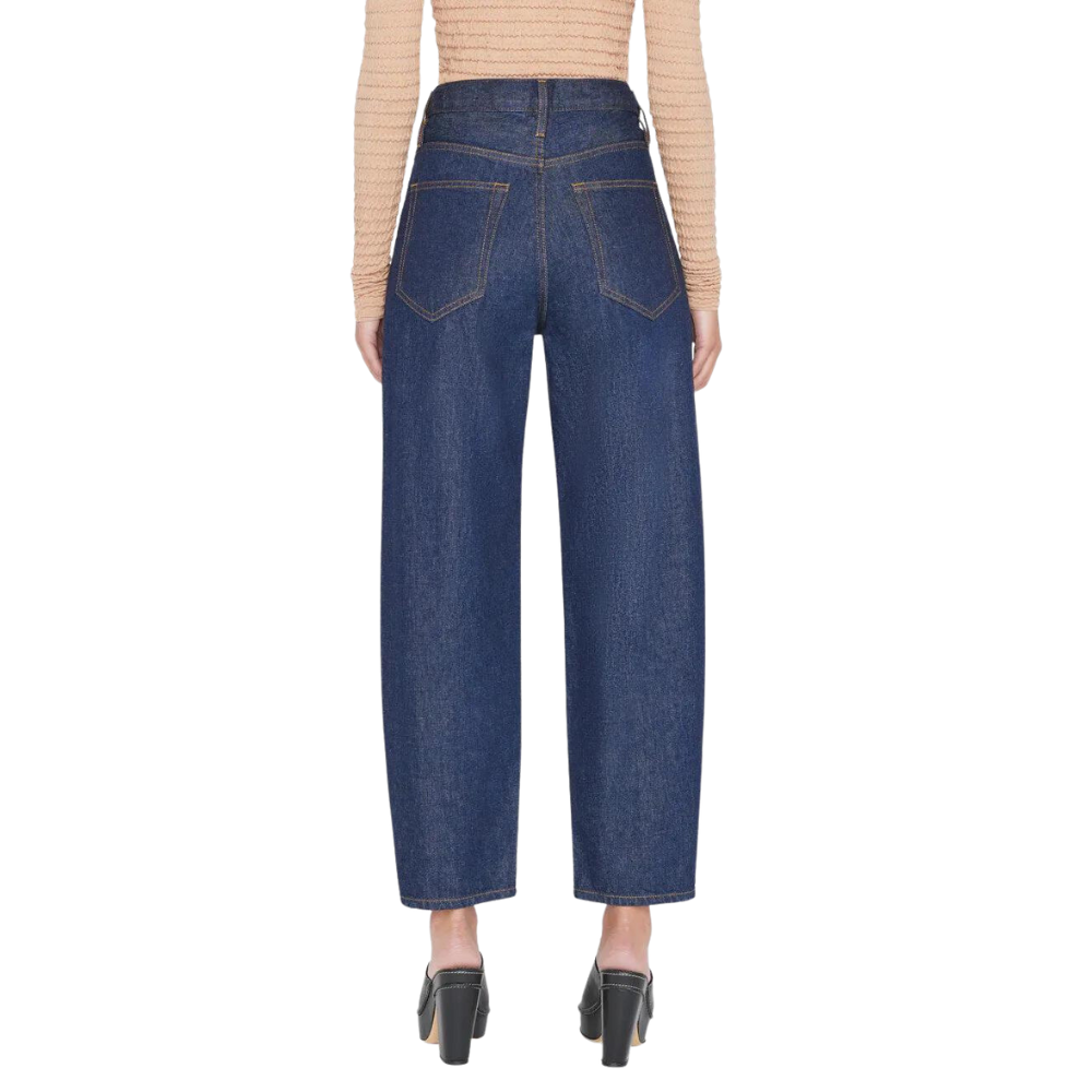 Ultra High Rise Barrel jeans in Rinse