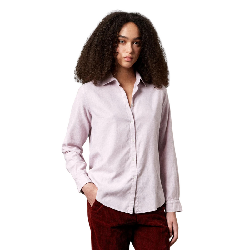Marge20 classic shirt in soft lilac