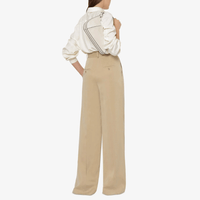 Alberta Ferretti Fluid Voluminous Sleeve Shirt in Ivory Alberta Ferretti Australia Stockist Australia Online Riada Concept Luxury Fashion Boutique
