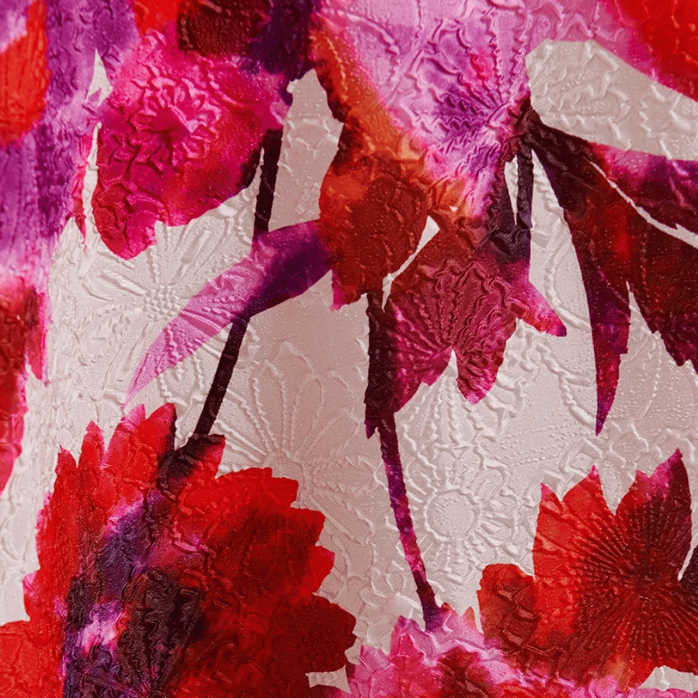 Essentiel Antwerp Harbour Floral Jacquard A-Line Midi Skirt in Off-White ESSENTIEL ANTWERP Designer fashion shop online and in store High End fashion boutique Sydney Australia Riada Concept