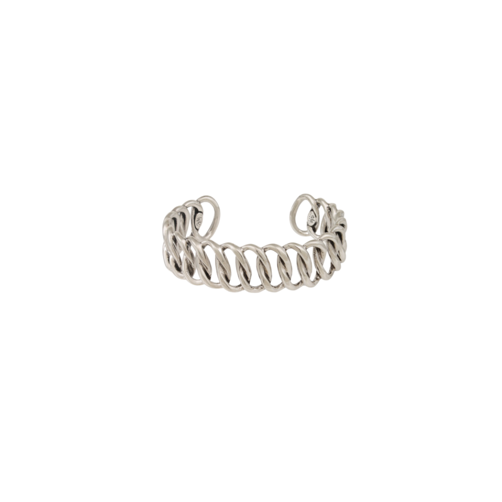 Bronx bracelet small size in silver