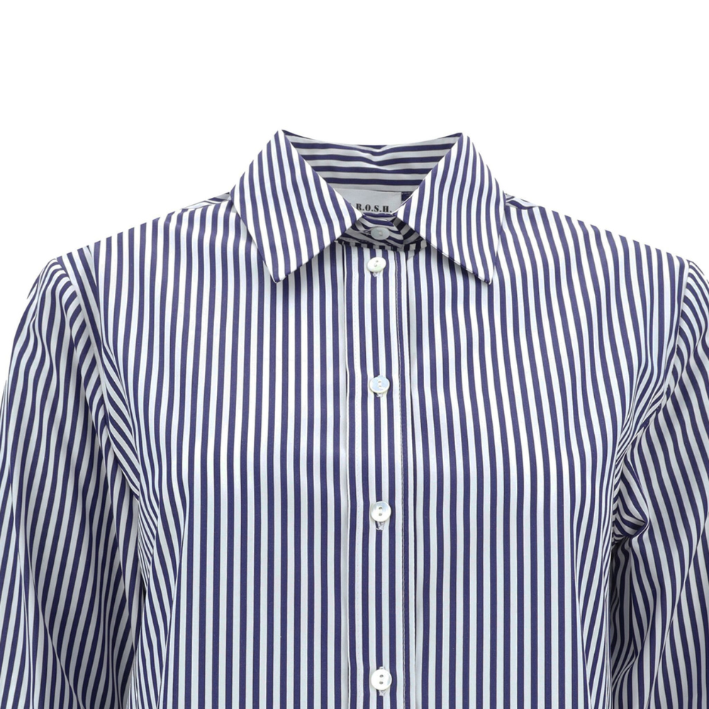 Cerbiatto shirt in fantasia azzurro