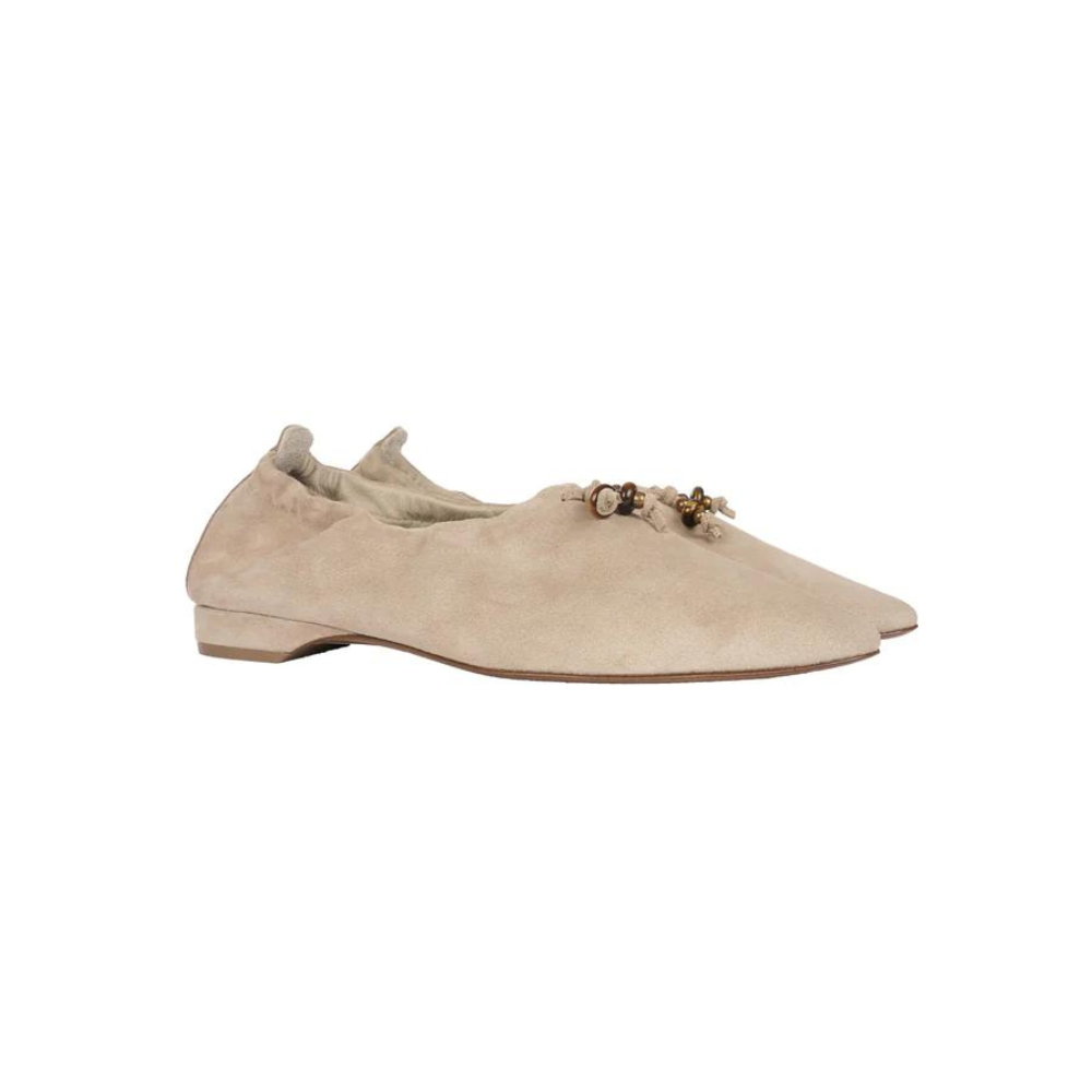 Camoscio Vintage slipper in Beige