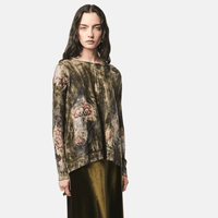 Avant Toi Laminated Needle-Punched Cashmere Sweater in Moss - International designer fashion boutique Australia Riada Concept Woollahra