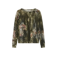 Avant Toi Laminated Needle-Punched Cashmere Sweater in Moss - International designer fashion boutique Australia Riada Concept Woollahra