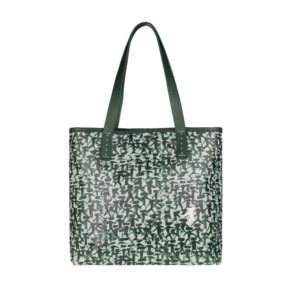 Isa Shopping M Omino Stand Out Canvas bag in Bosco