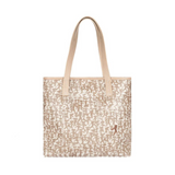 Isa Shopping M Omino Stand Out Canvas bag in Beige