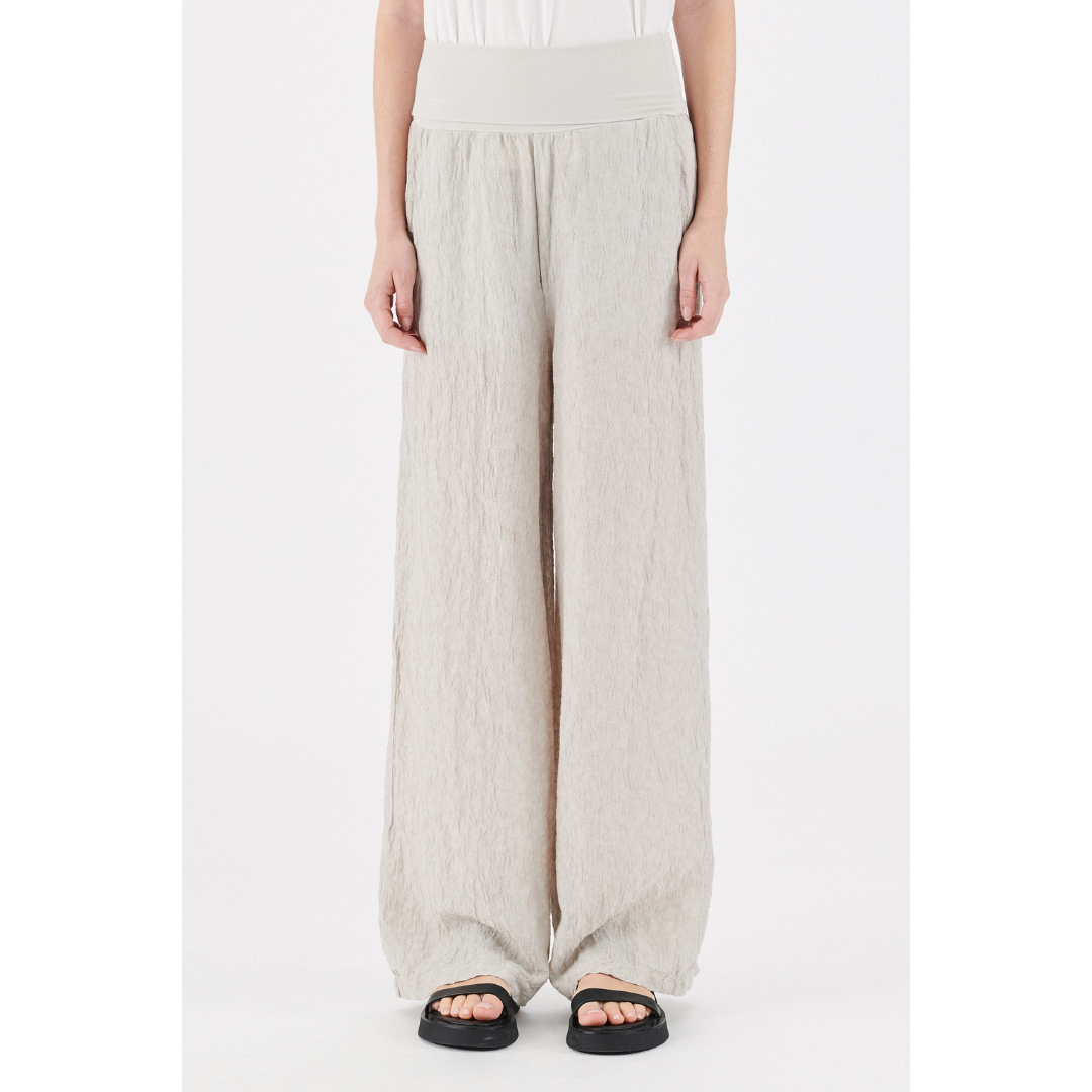 Textural Pant in Sand