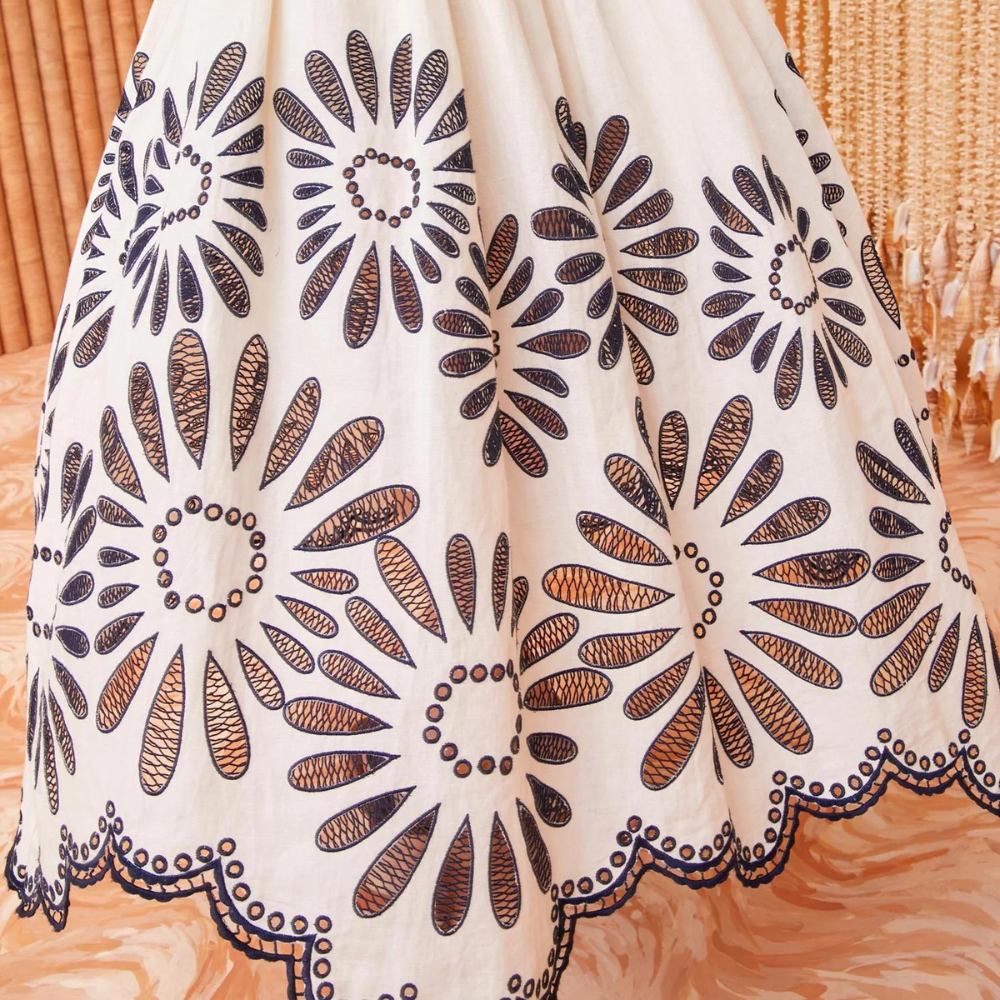 Annisa Skirt in porcelain