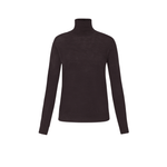 P.A.R.O.S.H. Fine Knit Wool-Silk Roll Neck Sweater in Black – International designer fashion boutique Australia Riada Concept Woollahra