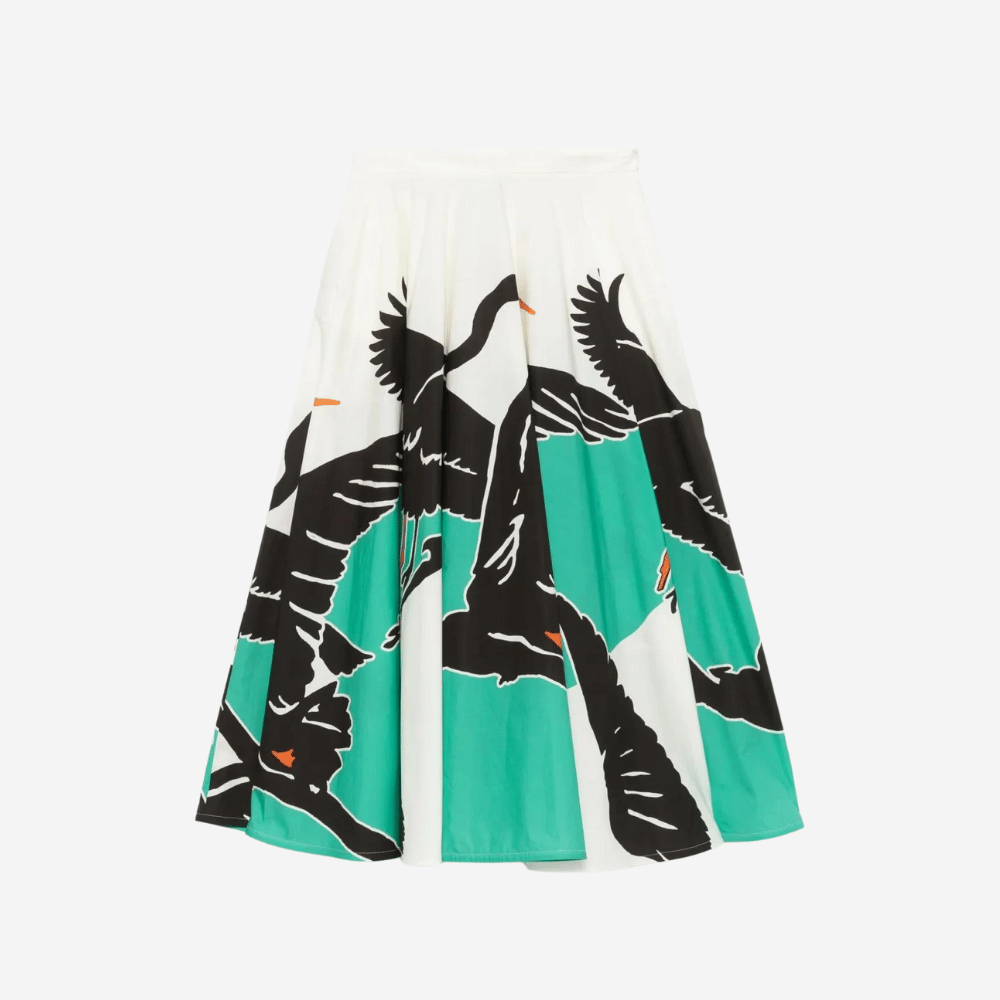 Sara Roka Tameka 85 Skirt in Black Heron – International designer fashion boutique Australia Riada Concept Woollahra