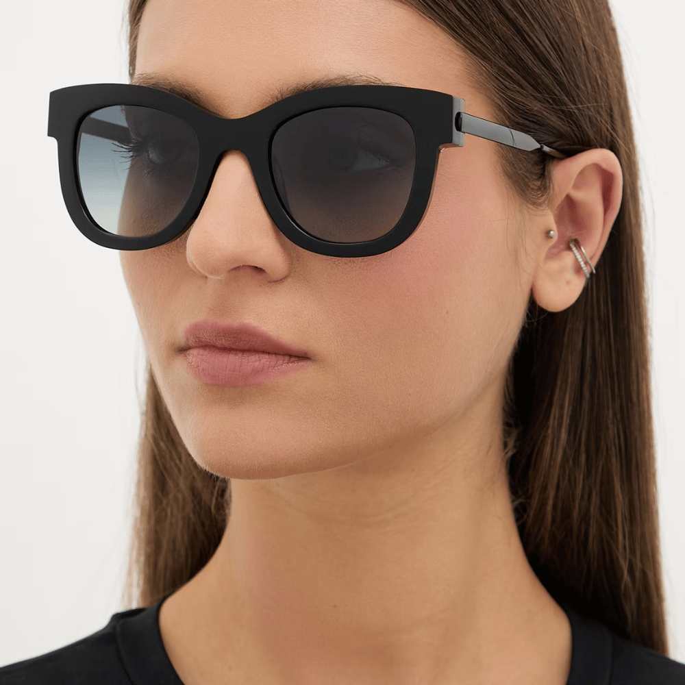 Thierry Lasry Sexxxy Cat-Eye Sunglasses in Black Thierry Lasry luxury eyewear Australia Riada Concept Woollahra
