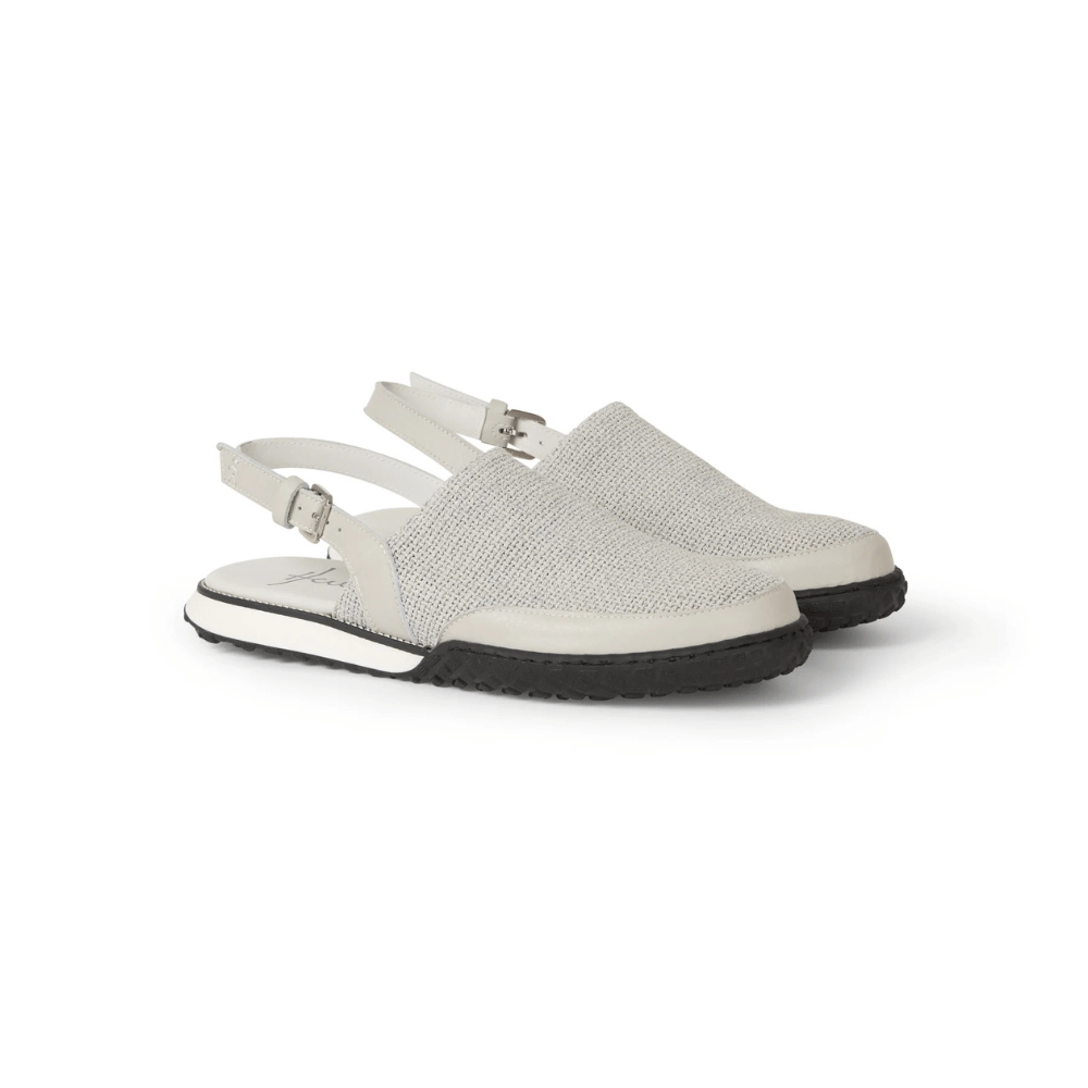Henry Beguelin Intreccio Canapa Slip-On Sneaker in Polvere