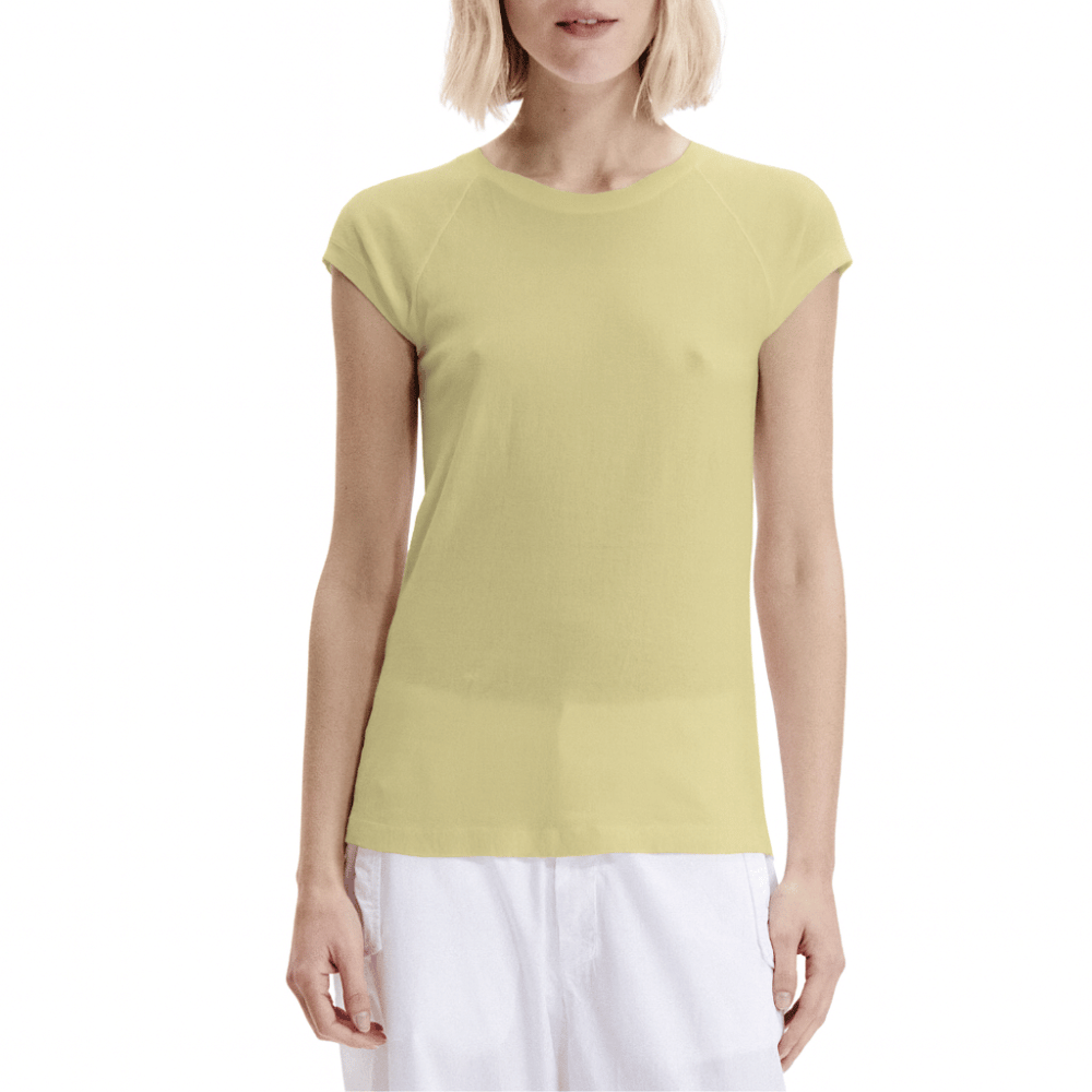 Layering Tee in Lime