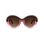 Pulpy sunglasses in Gradient brown and pink