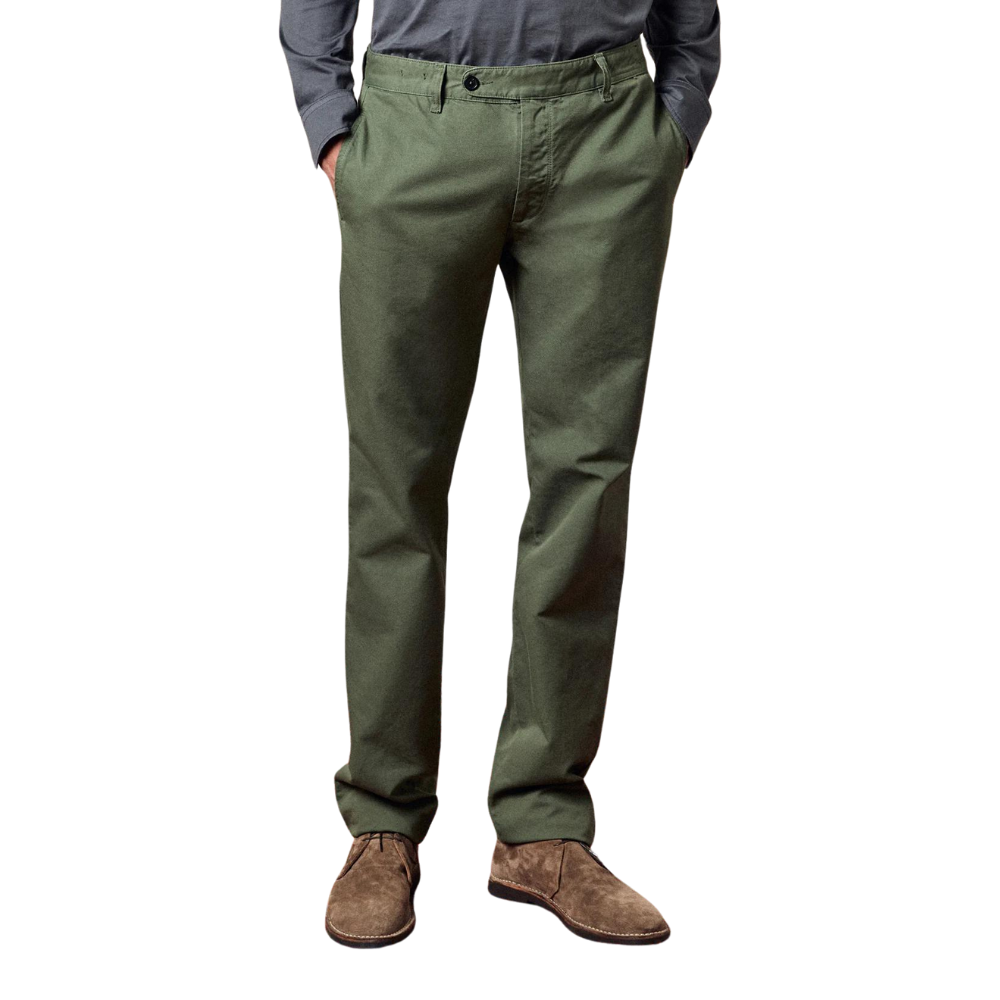 Winch2  Cotton Trousers in salvia