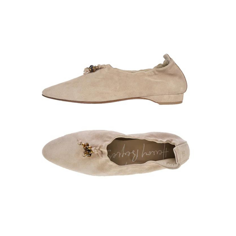 Camoscio Vintage slipper in Beige