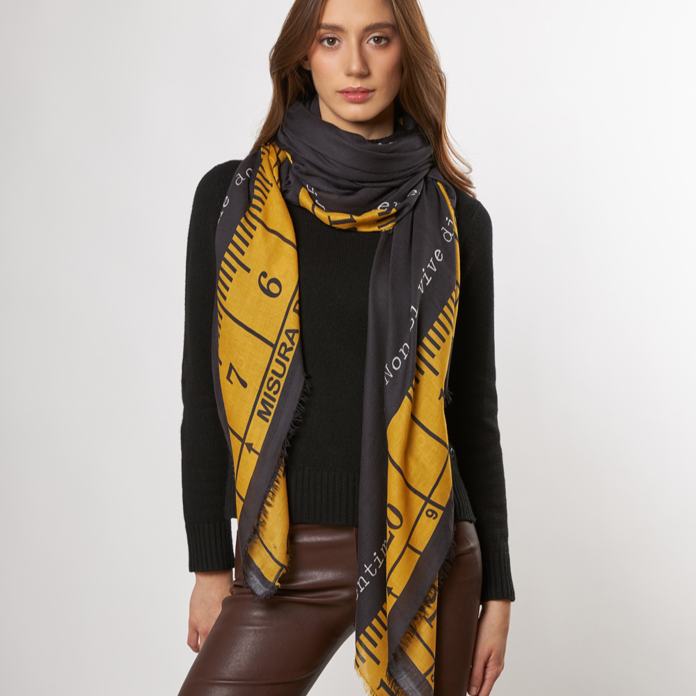 Centimetro scarf in multicolour