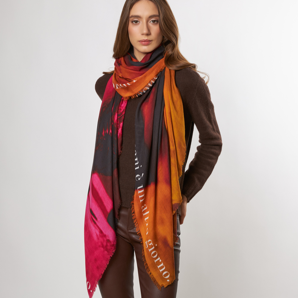 Rossella scarf in multicolour