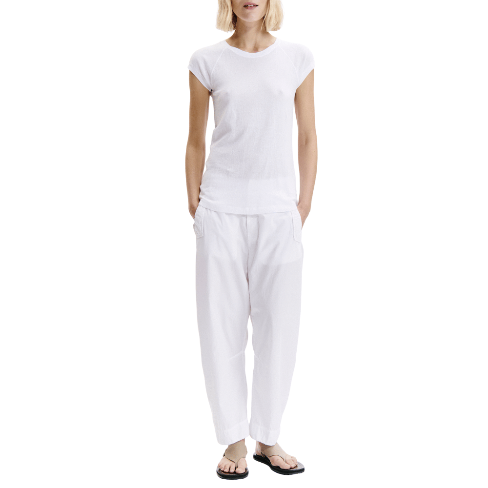 Layering Tee in White