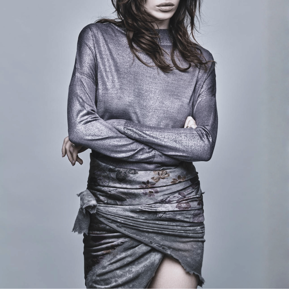 Avant Toi Destroyed Edge Foulard Scarf in Fiume - International designer fashion boutique Australia Riada Concept Woollahra