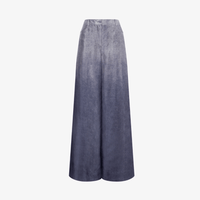 Alberta Ferretti Oversized Silk Habotai Trousers in Photographic Denim Print Alberta Ferretti Australia Stockist Australia Online Riada Concept Luxury Fashion Boutique