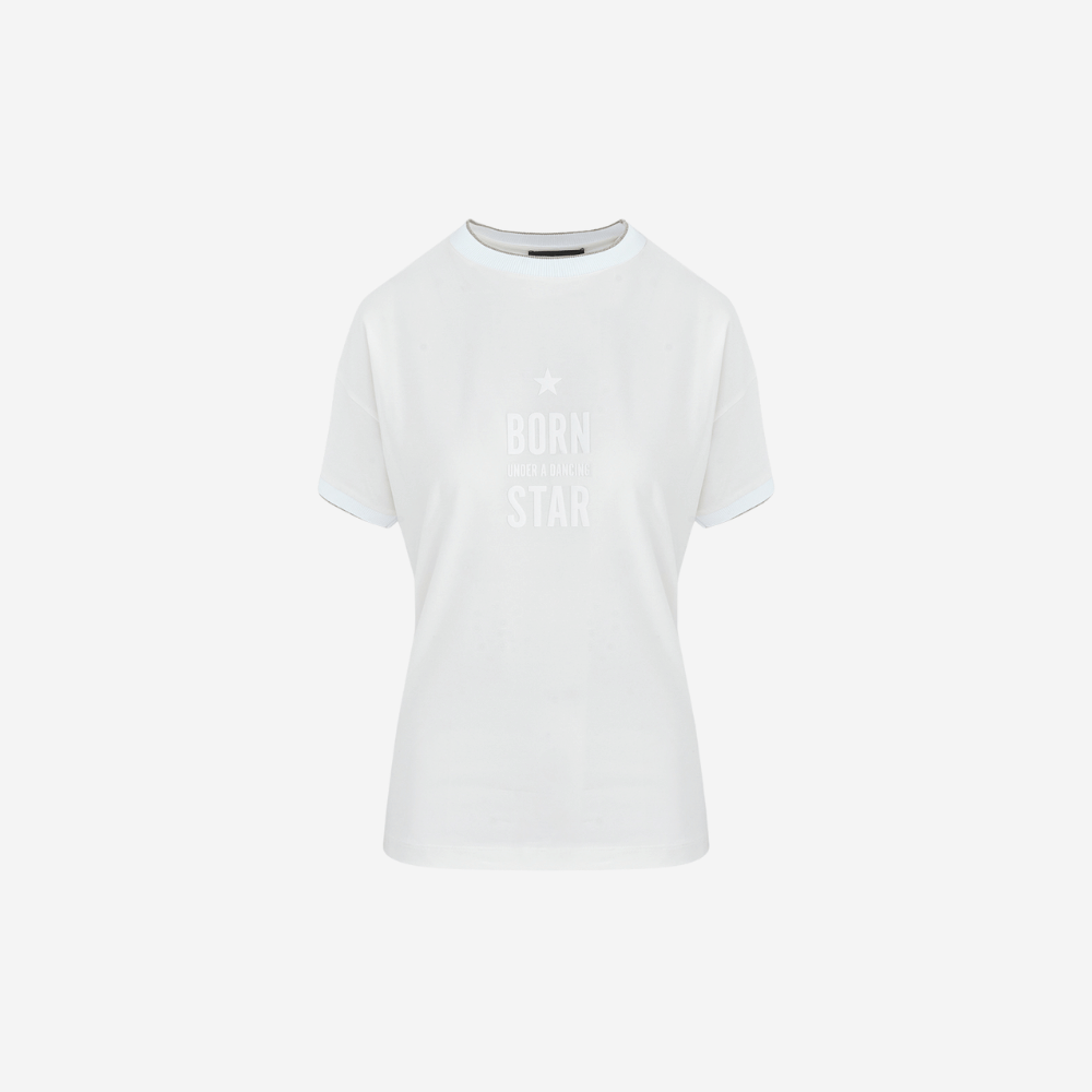 Dancing Star T-Shirt in Cream White