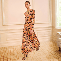 Ulla Johnson Amari Floral Jersey Maxi Dress in Night Bloom – International designer fashion boutique Australia Riada Concept Woollahra