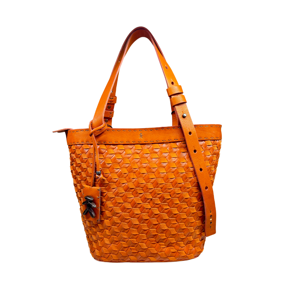 Irina Imbuto M Intr. 3D bag in arancio