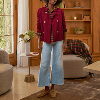 Frank & Eileen Galway Wide-Leg Jean in Mineral Denim Wash 1986 – International designer fashion boutique Australia Riada Concept Woollahra