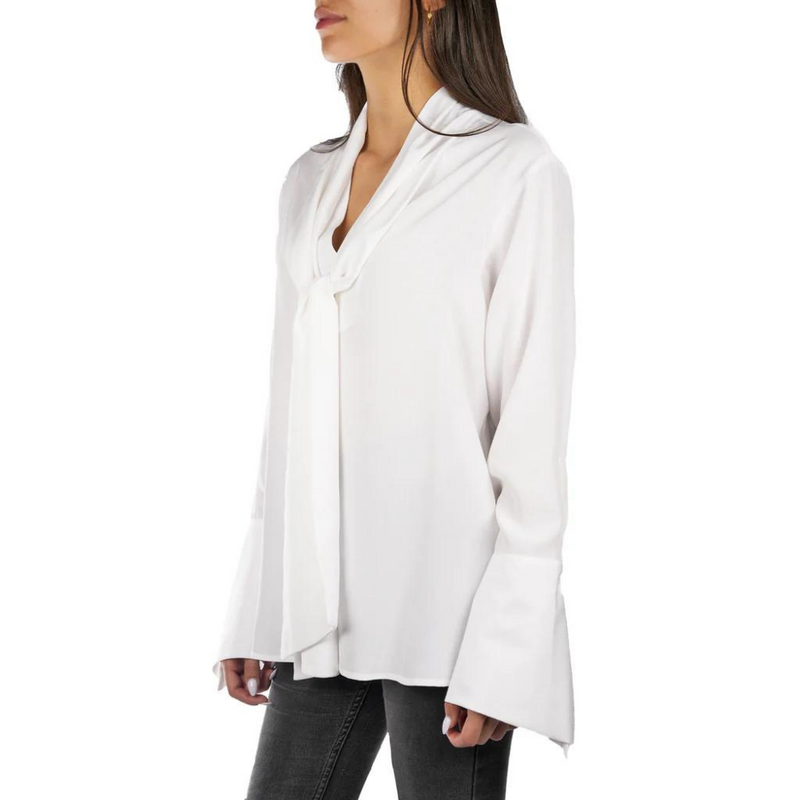 Silk Shirt in Bianco