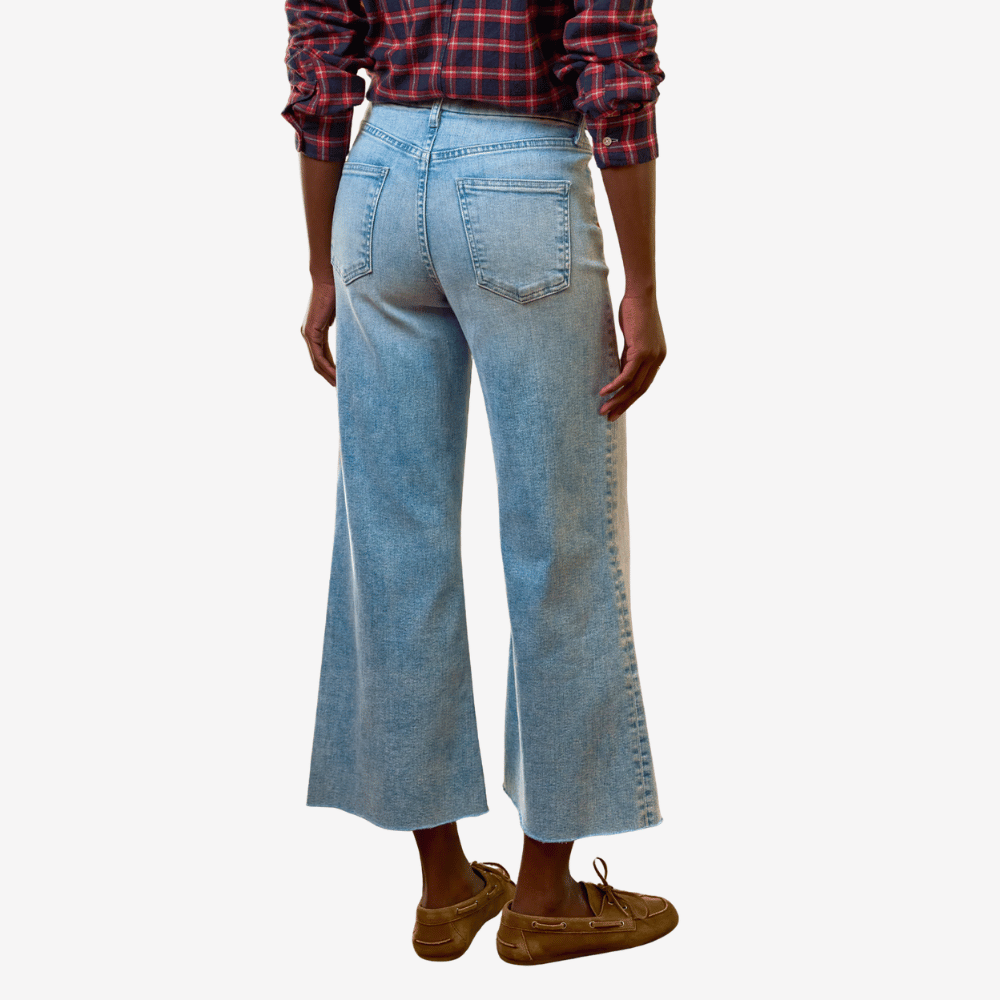 Frank & Eileen Galway Wide-Leg Jean in Mineral Denim Wash 1986 – International designer fashion boutique Australia Riada Concept Woollahra