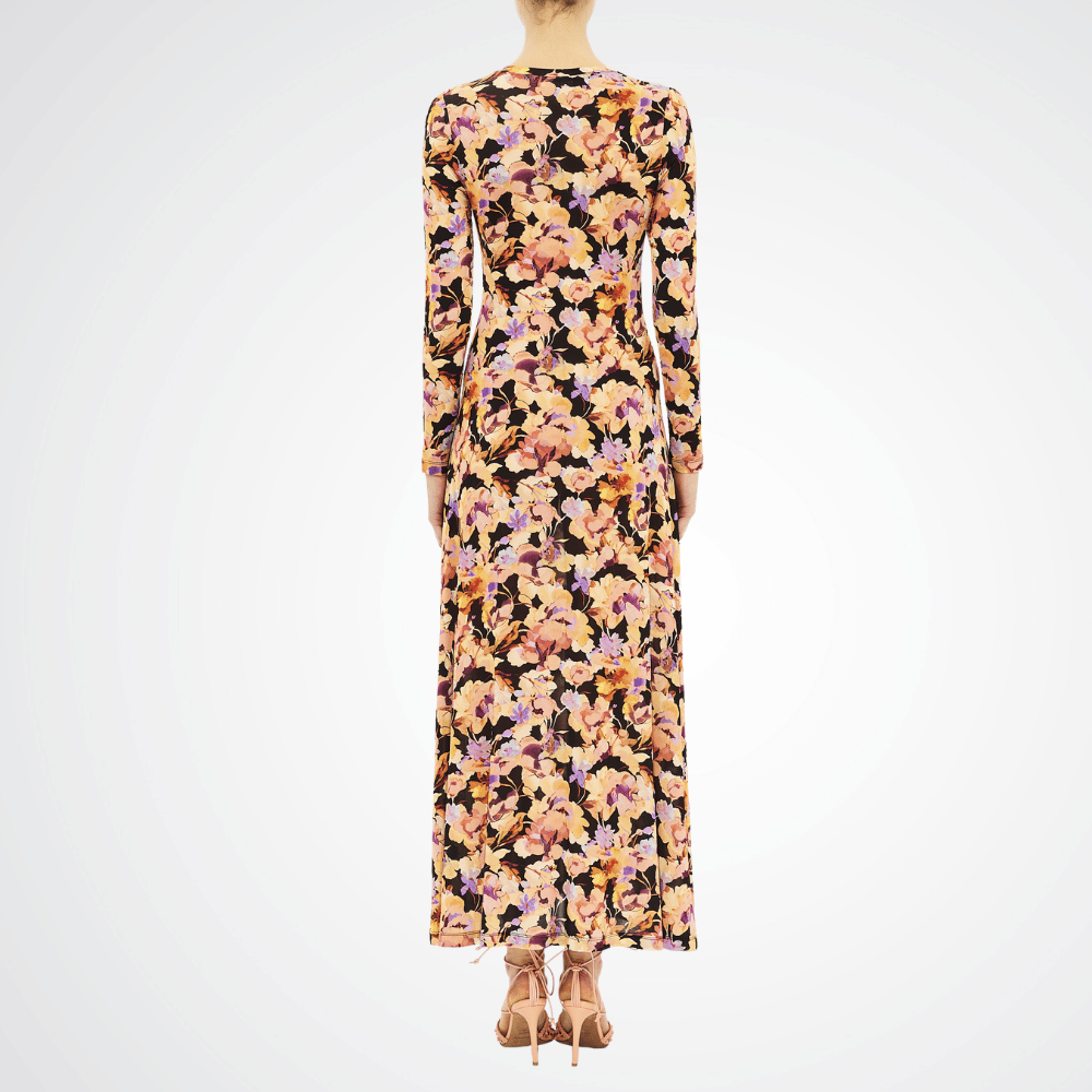 Ulla Johnson Amari Floral Jersey Maxi Dress in Night Bloom – International designer fashion boutique Australia Riada Concept Woollahra