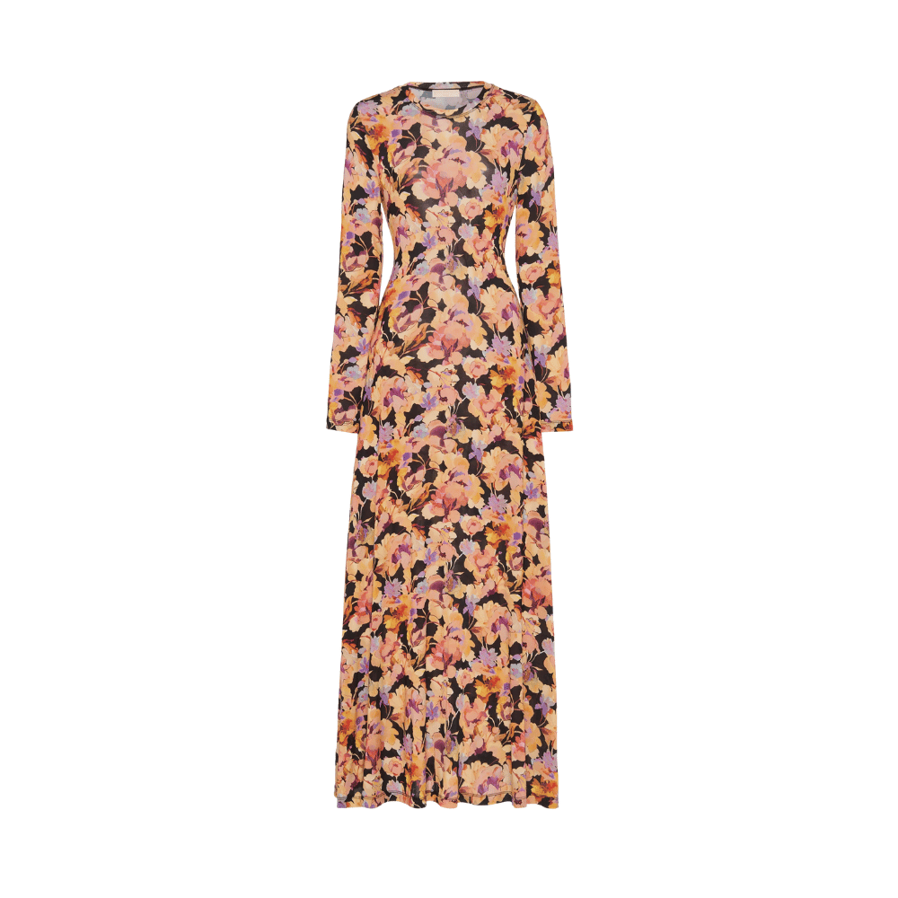 Ulla Johnson Amari Floral Jersey Maxi Dress in Night Bloom – International designer fashion boutique Australia Riada Concept Woollahra