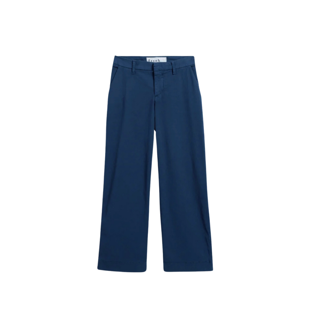 Westport Wide Leg Chino in Navy